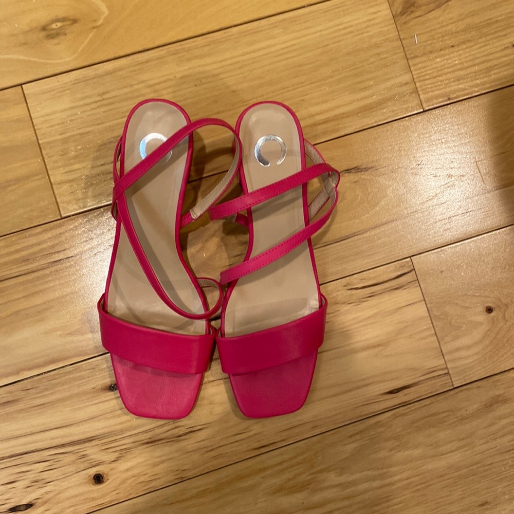 Pink heels